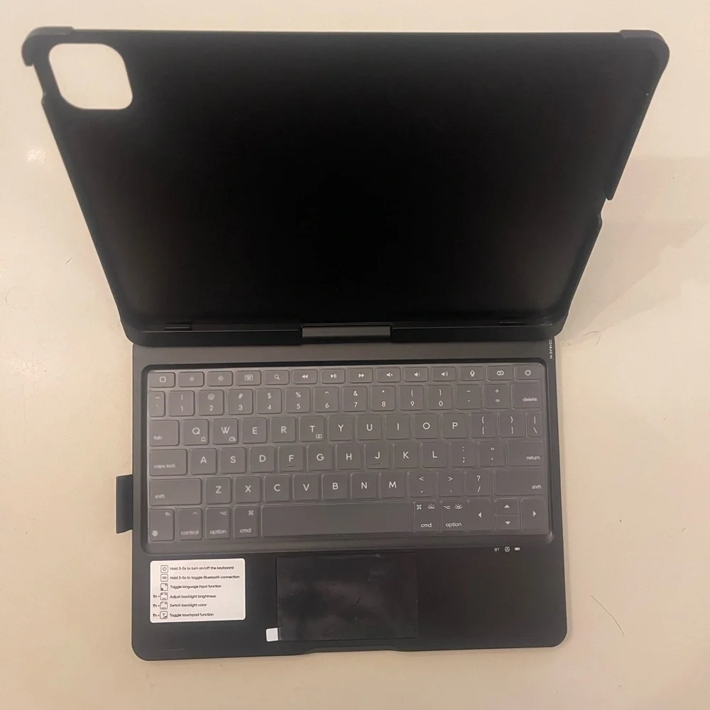 Open Package , edaiser Swivel Keyboard Case for 2024 Apple iPad Pro 11 inch M4